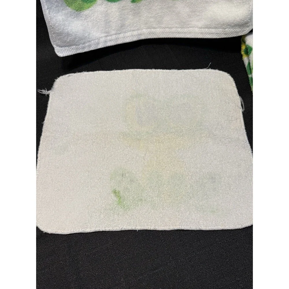 Vintage Frog Towel Bath Set Green Burlington Anita Wagenvoord